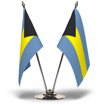 Picture of Nassau Desk Flags